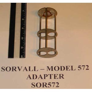 SORVALL Model: 572   STAINLESS STEEL ADAPTER - 2 PLACE